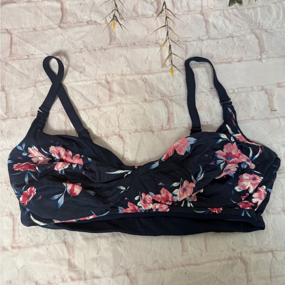 Soma embraceable reversible Floral Print Women's Bralette - Picture 1 of 5